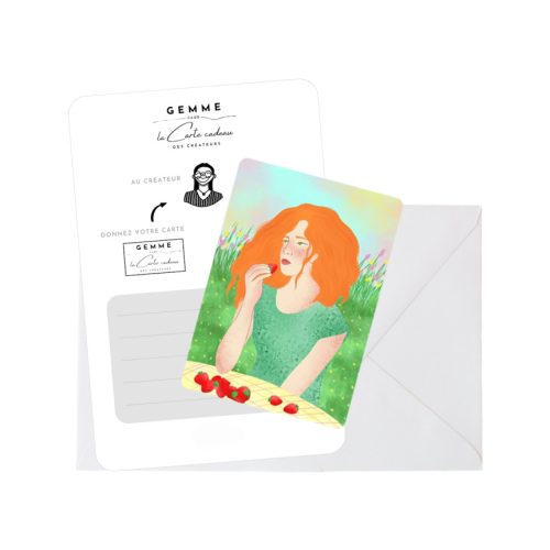Carte-cadeau GEMMEcado - Pique-nique aux fraises