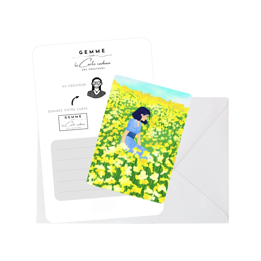 Carte-cadeau GEMMEcado - Jonquilles